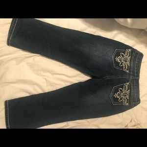Cropped jeans
